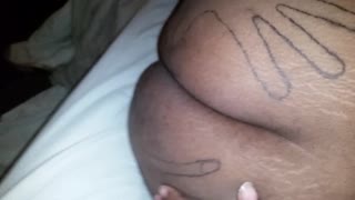 Amatir BBW kulit ireng mesum kotor ing kamera