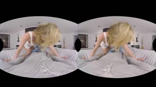 Watch Brett Rossi deliver her extreme VR orgasm better than Charlie Sheen ever could