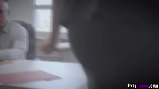 boss pounds curvy tattooed babe brett rossi huge tits in office taboo