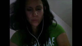 Latina de Seios Grandes na Webcam do Skype