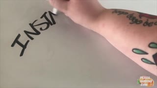 पीच क्वीन्झ बीबीडब्ल्यू काळ्या येशूला रॉ थ्रीसममध्ये फक करते