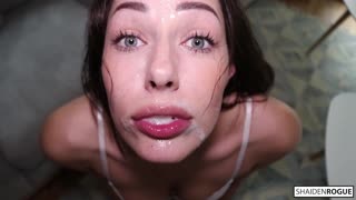 Žádné limity - extrémní deepthroat a facefuck s amatérskou teen 18+ Shaiden Rogue
