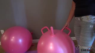 deauxma e payton stuzzicano con i loro seni massicci che rimbalzano