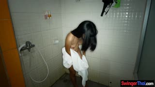 Pequeña 18+ MILF Asiática Amateur Mamada en Hotel y Sexo POV Hardcore