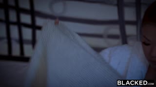 seductive asian falls for massive bbc temptation