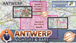Antwerp, Belçika, Seks Haritası, Sokak Haritası, Genelevler, Orospular, Üçlü, Serbest Çalışan, Fahişeler