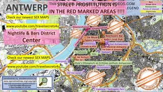 antwerpen, belgija, zemljevid seksa, ulični zemljevid, bordeli, prostitutke, trio, freelancer, prostitutke