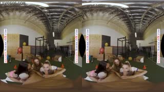 Naughty America - Aiden Ashley, Jazmin Luv i Lily Larimar Iznenađuju Svog Osobnog Trenera