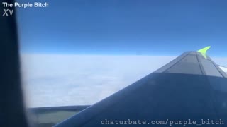 Amateur Fingers Ass And Pussy On Airplane In Risky Masturbation Teaser