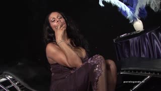 I’m obsessed with this busty Milf India Babe smoking and sucking hard!