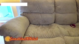 Angela na Cam Pokazuje Duże Cycki z Dildem