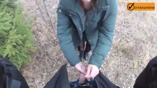 i caught real amateur public sex on a chilly autumn day