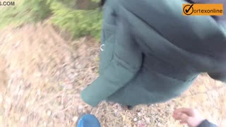 jag fångade riktig amatör offentlig sex en kylig höstdag