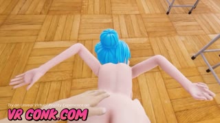 VR Conk Hentai POV uzbuđenje s Yokoinim slatkim pokretima