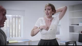 Boss Hammers Blonde Secretary In Hardcore Office Roleplay