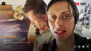 Annina hardcore analna krema v lezbični orgiji