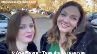 Yo, tahle lesbická zábava s Jade Latour natočená cizincem - Ava Moore vlog