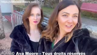 Yo, bang lesbian cu Jade Latour filmat de străin - vlog Ava Moore