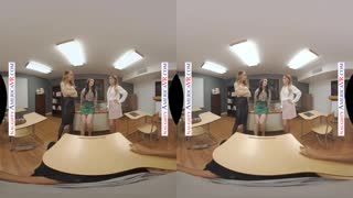 Predstavljaj si busty MILF učiteljsko trojko, ki zapeljuje tvoj nestrpni kurac na kampusu