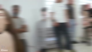 نکول بلیک 6آن1 ڈبل انال لیتی ہے بڑے گیپس اور فسٹنگ کے ساتھ