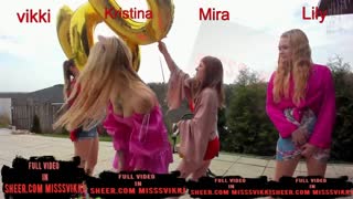 4 Sıcak Kadınla Sokak Grubu Sikiş Misss Vikki ile