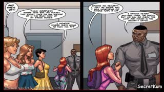 Πώς μια μαύρη κοπέλα εκτοξεύει σε ένα πούτσο σε μέγεθος Mandingo στην τάξη τέχνης φύλακα -- Blacked;