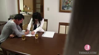 japanese dude sniffs cock glans says it smells good then squeezes shaft