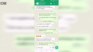 Hej, Juan me upravo kontaktirao na WhatsApp za vruću sesiju i poslao divlji video