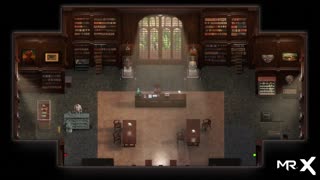 Treasure of Nadia - moden babe smadret på biblioteksbord e3 #1