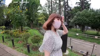 Mask De Real Amateur: Stunning 19-Year-Old F-Cup Beauty's First Shooting