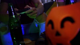 Dane Jones Asijská Yiming Zvídavost v Zombie Kostýmu Halloween Trojec Spitroast