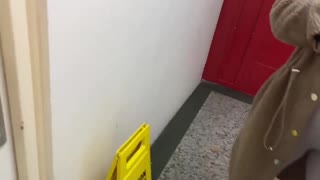 Street Woman Trades Cigarette for Public Flash and Piss Show