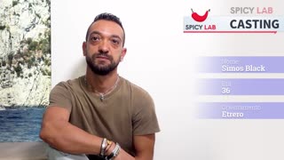 Stor Kuk Kille Provar Lycka Första Porn under Casting Intervju