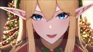 Santas wilde Frau betrügt am Strand im Hentai-Spiel!