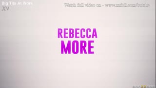 Double Timing Rebecca More MILF Swallows Cum After Threesome Facial