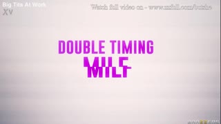 Double Timing Rebecca More MILF Swallows Cum After Threesome Facial