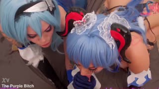 يا رجل، أحب هذا الثلاثي مع فتيات غينشين، تعرف!