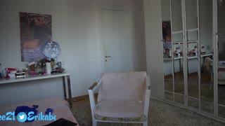 Λατίνα με Μεγάλα Φυσικά Στήθη Βιώνει Έντονο Σκληρό Δακτυλισμό Οργασμό στο Webcam