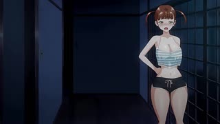 big-titted hentai babe takes creampie loads over and over