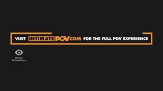 POV: Simon Kitty blir knullad i missionär, suger kuk, rider omvänd cowgirl, täckt i sperma vid frukost