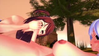 OMG denne 3d hentai med store titter og røv ridning er vanvittigt hed