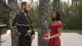 Slutty Whore Fucks Priest Before Wedding Ceremony Part 3