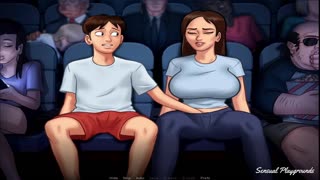 Summertime saga - she's super horny and i'm ready too 🔥🍑