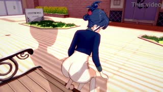 3D hentai'den daha ateşli ne var, büyük kalçalı ve büyük memeli vahşi seks?