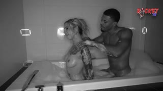 CASSIDY LUXE Bounces Wet ASS on BBC with ROCKET POWERS in Steamy Bathtub