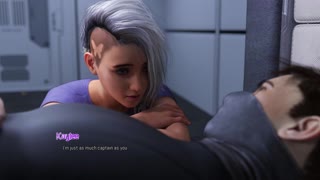 Projekt Passion: nadržená cyberpunk blondýnka jezdí na tváři kamarádky a prstí zadní díru ve hře