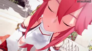 Yae Miko vad szopása és dugása Genshin Impact POV-ban