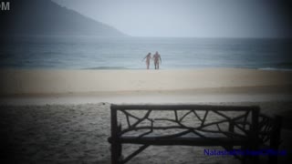 Seks pantai awam - Pasangan amatur sebenar perbaharui ikrar dengan aksi panas