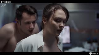 whoa, time-controlling alien freezes big tits doctor doll for wild creampie pounds and screams! trailer 😱🔥