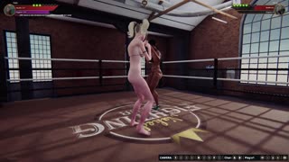 Vi Dela e Bree Brigando Nuas em Luta 3D Louca